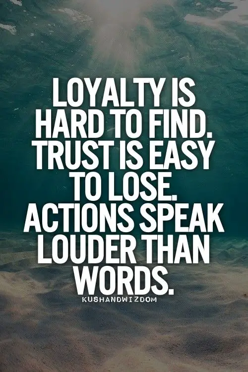 loyalty quotes goodreads