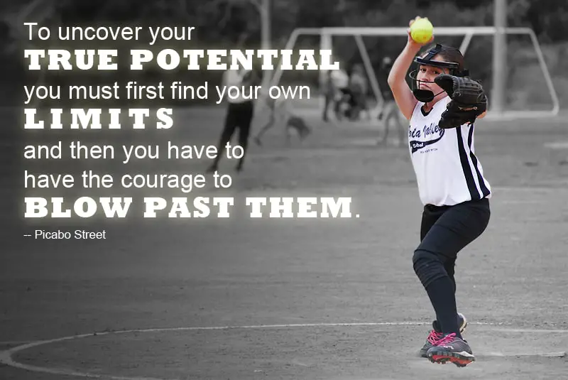 inspirational softball quotes for pitchers