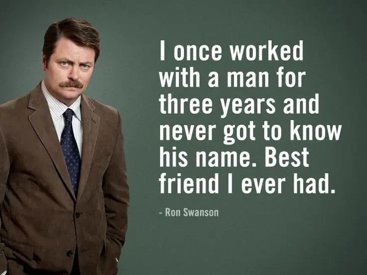 Ron Swanson Quotes Calendar - Ursa Adelaide