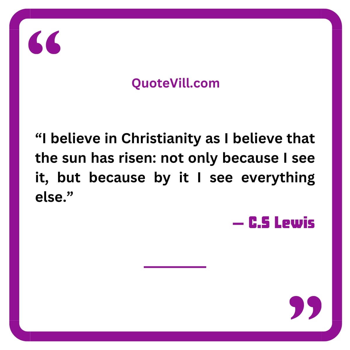 C.S. Lewis Quotes