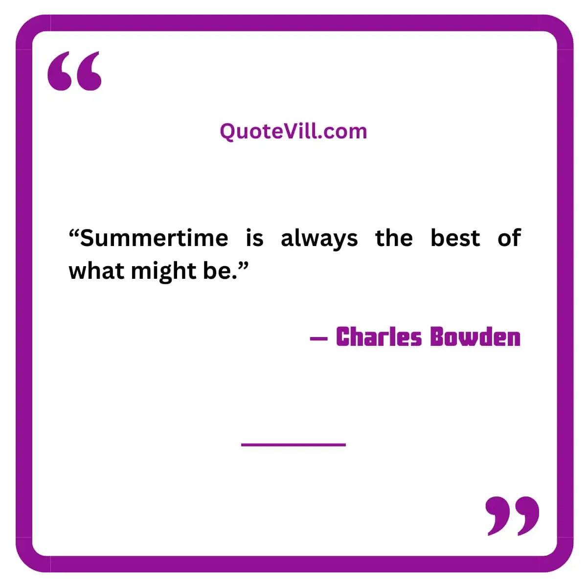 Famous Summer Quotes