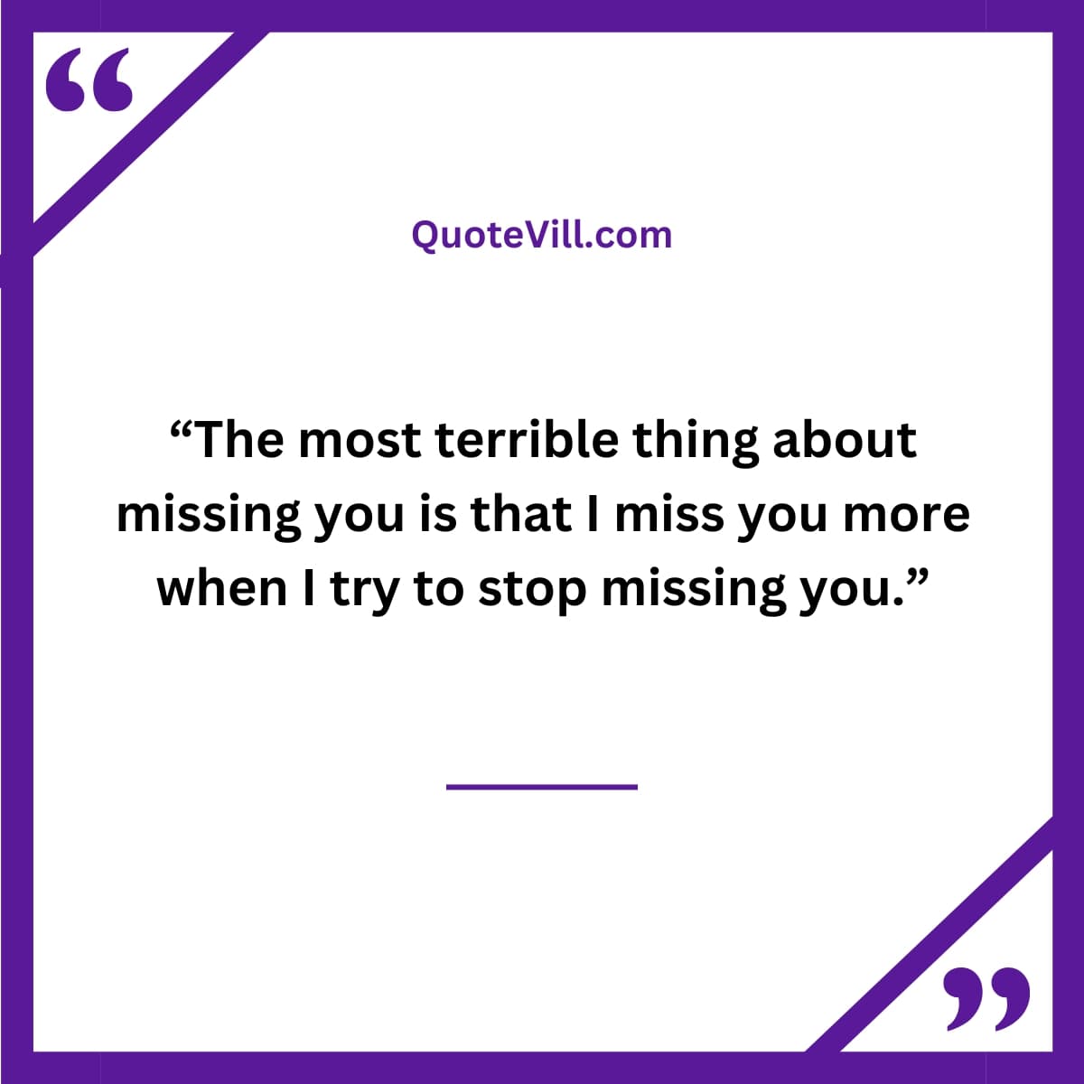 I Miss You Quotes