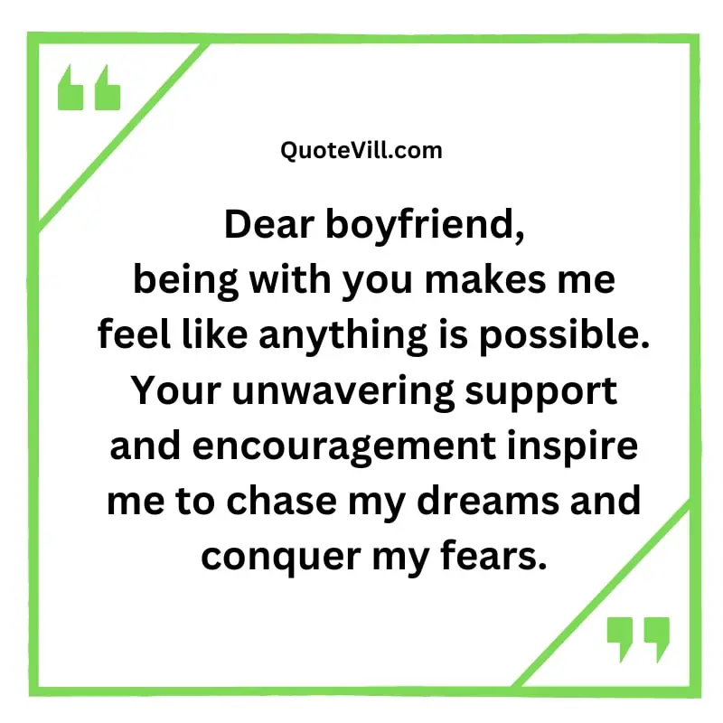 Inspirational Boyfriend Quotes