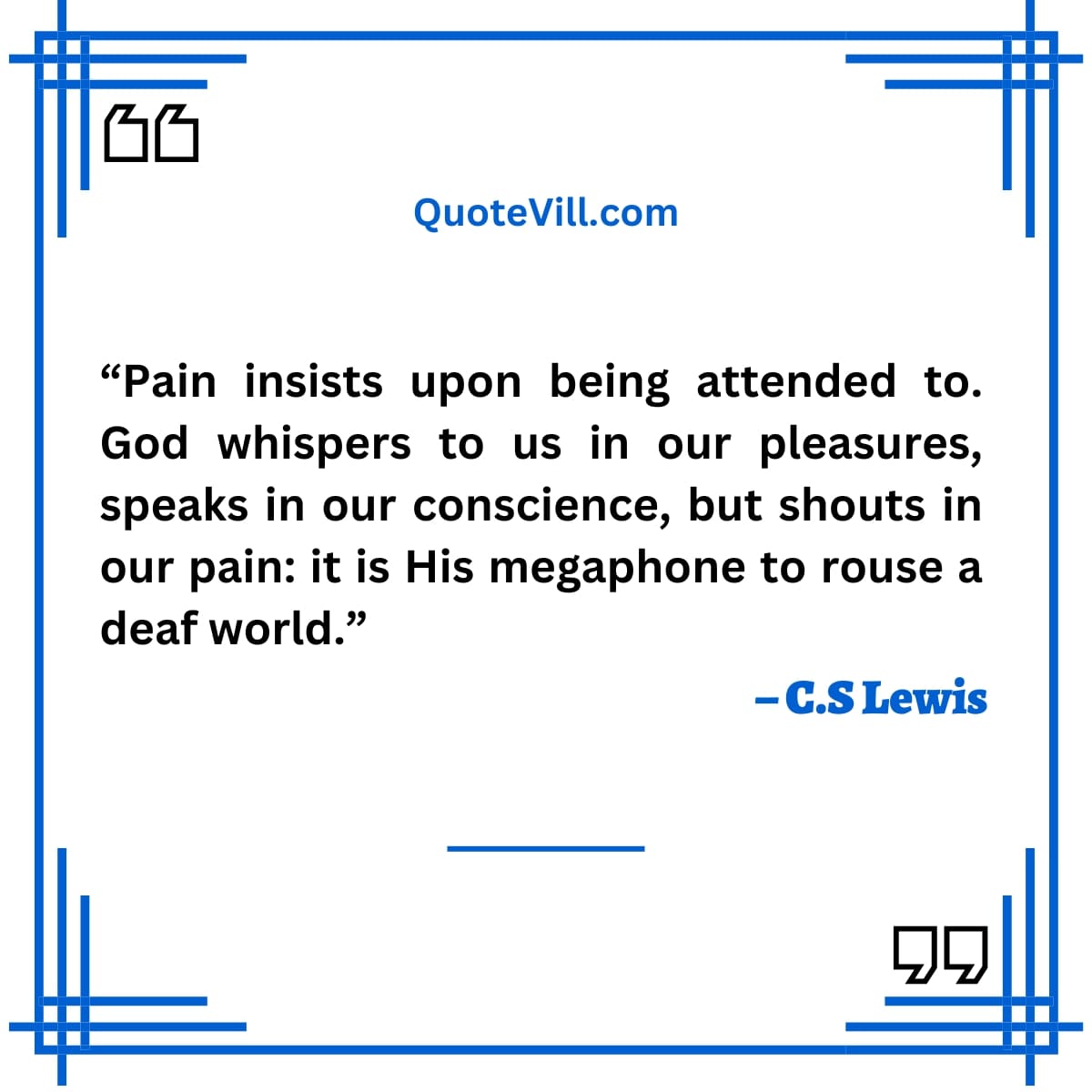 Inspirational C.S Lewis Quotes