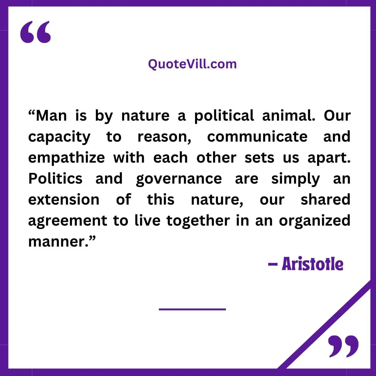 Aristotle Quotes On Democracy & Politics