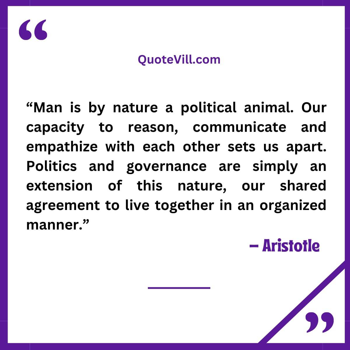 Aristotle Quotes On Democracy & Politics