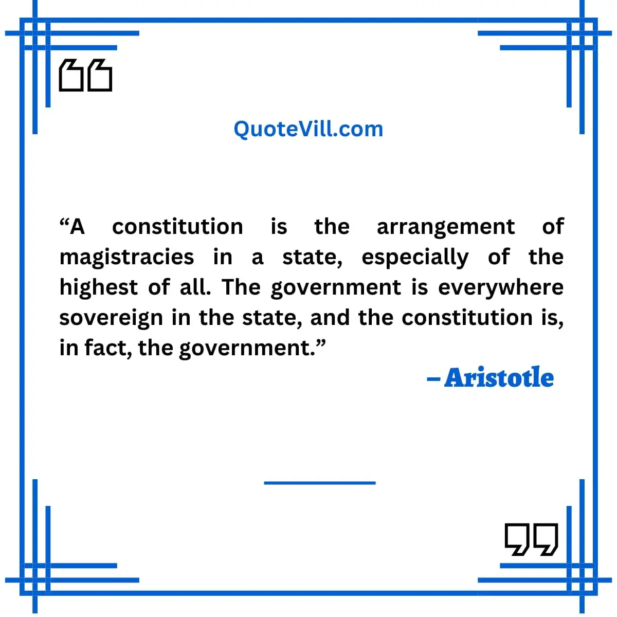 Aristotle Quotes On Democracy & Politics
