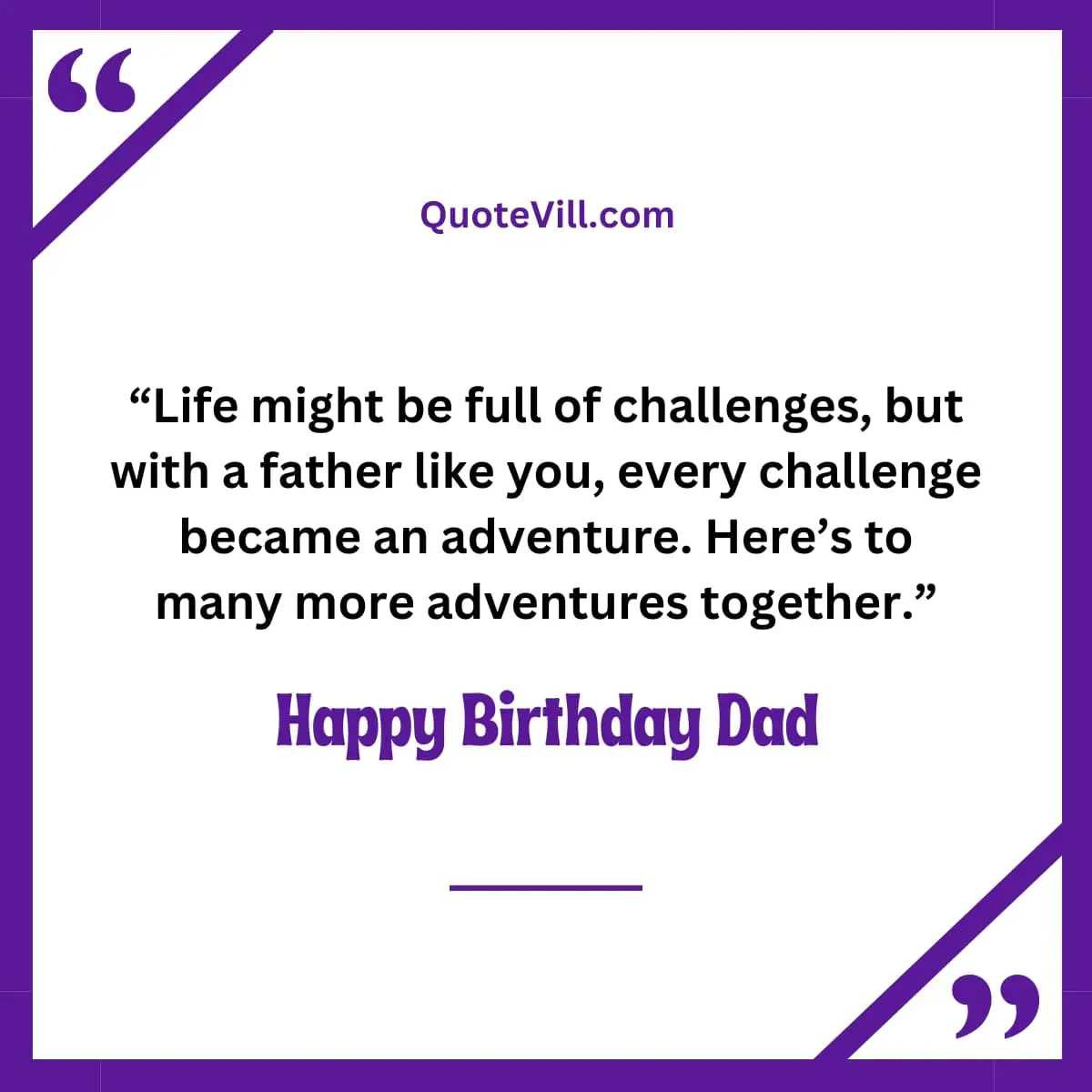 Birthday Quotes For Dad