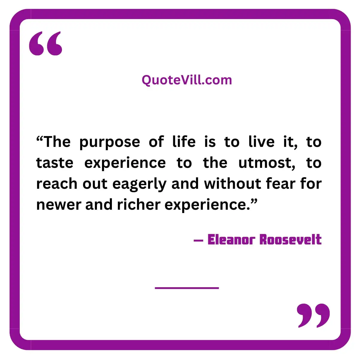 Eleanor Roosevelt Quotes About Life