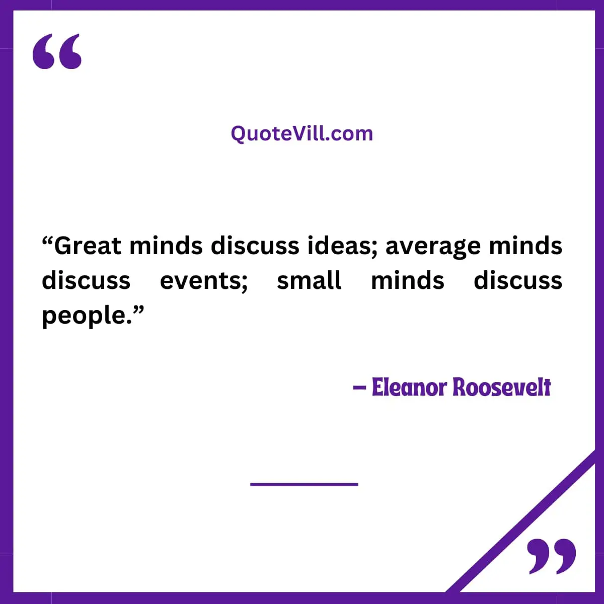 Eleanor Roosevelt Quotes On Leadership