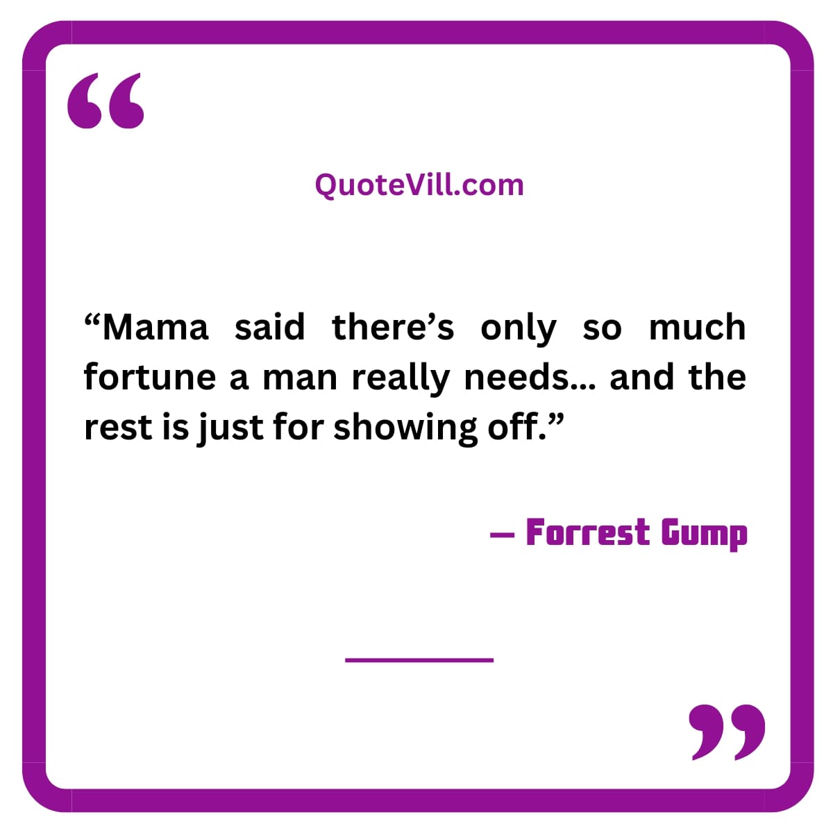 Forrest Gump Quotes