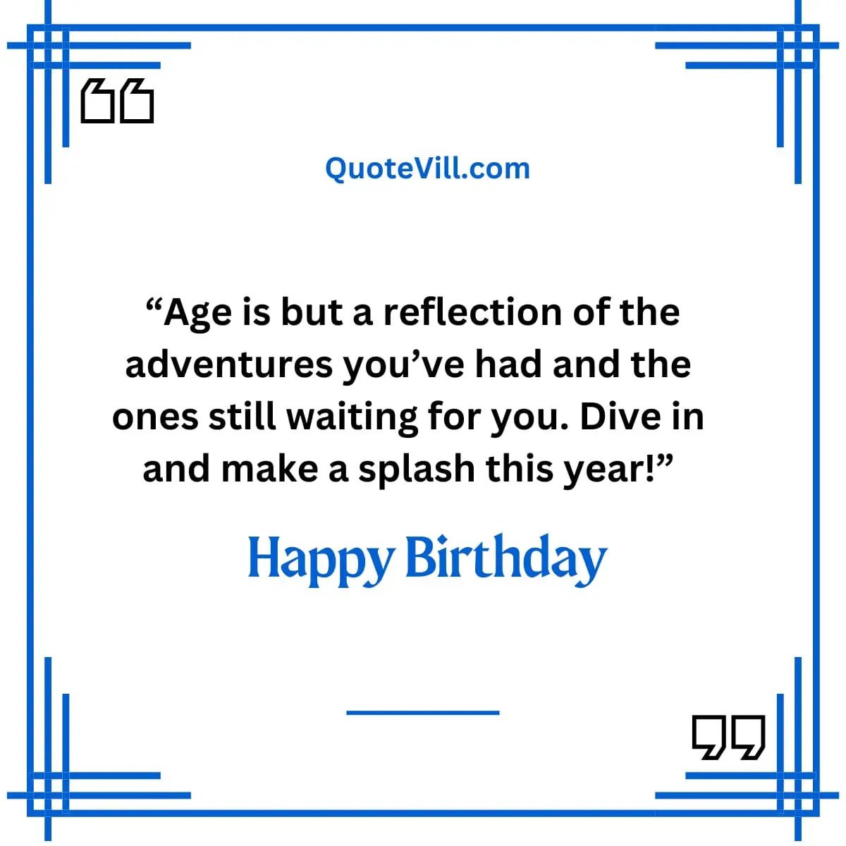 Happy Birthday Quotes 
