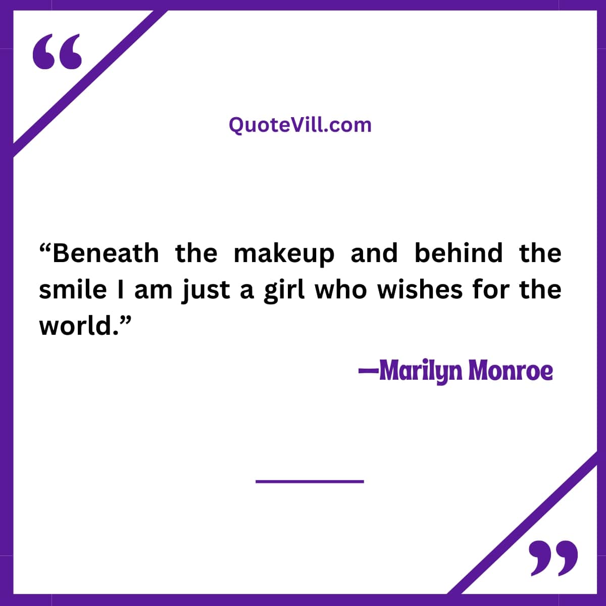 Marilyn Monroe Inspirational Quotes