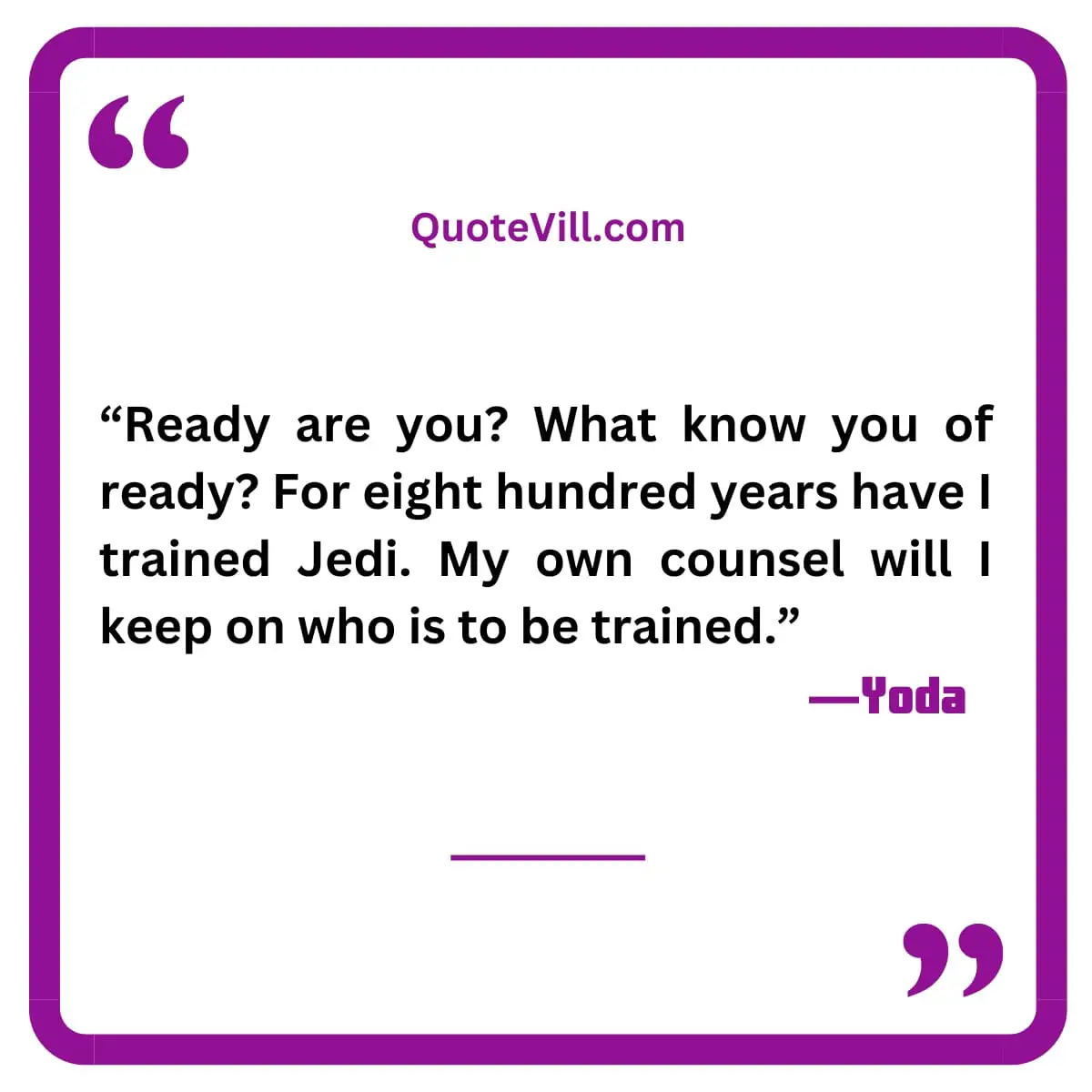 Memorable Yoda Quotes 