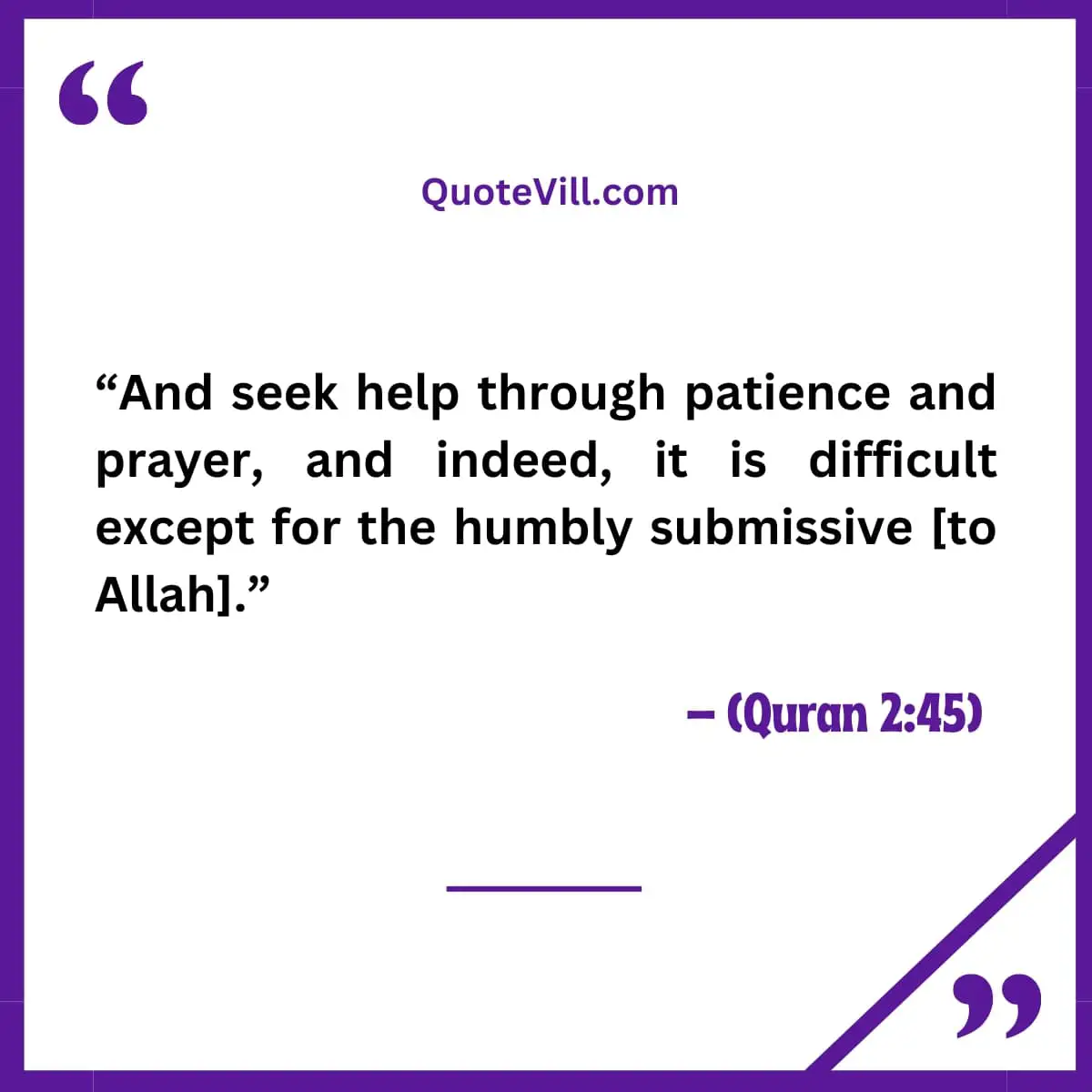 Perseverance Quotes From Quran