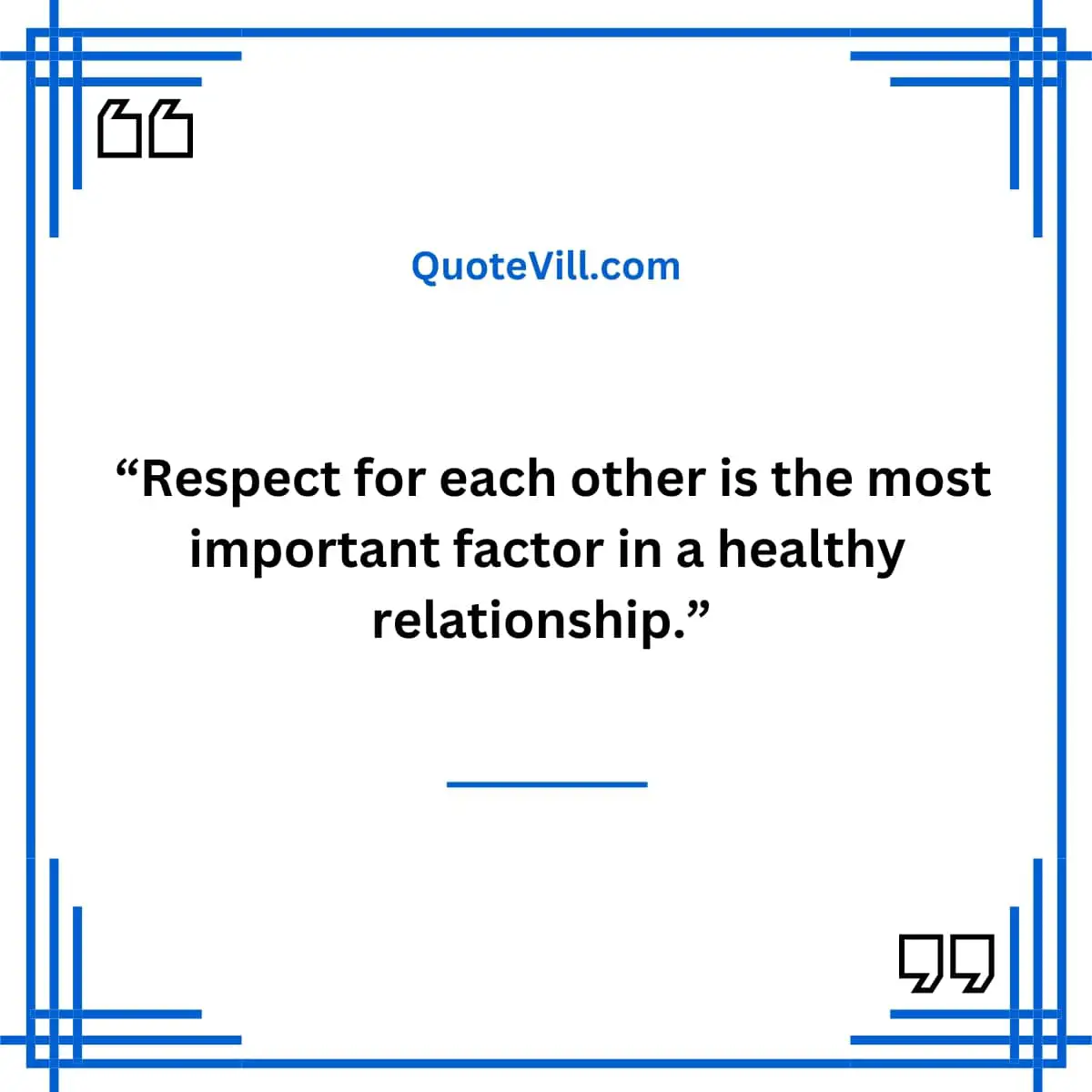 Respect Quotes In Relationships