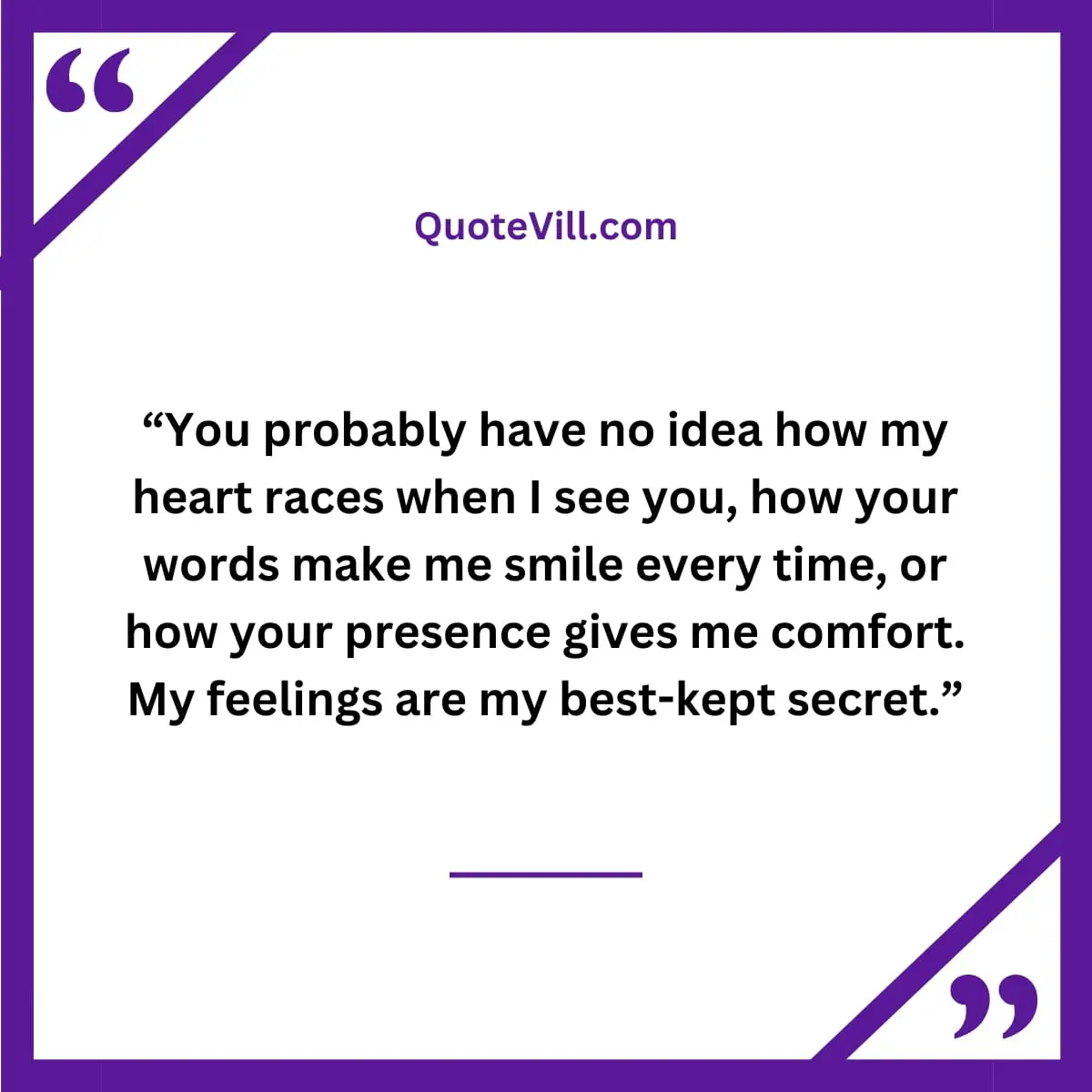 Secret Crush Quotes