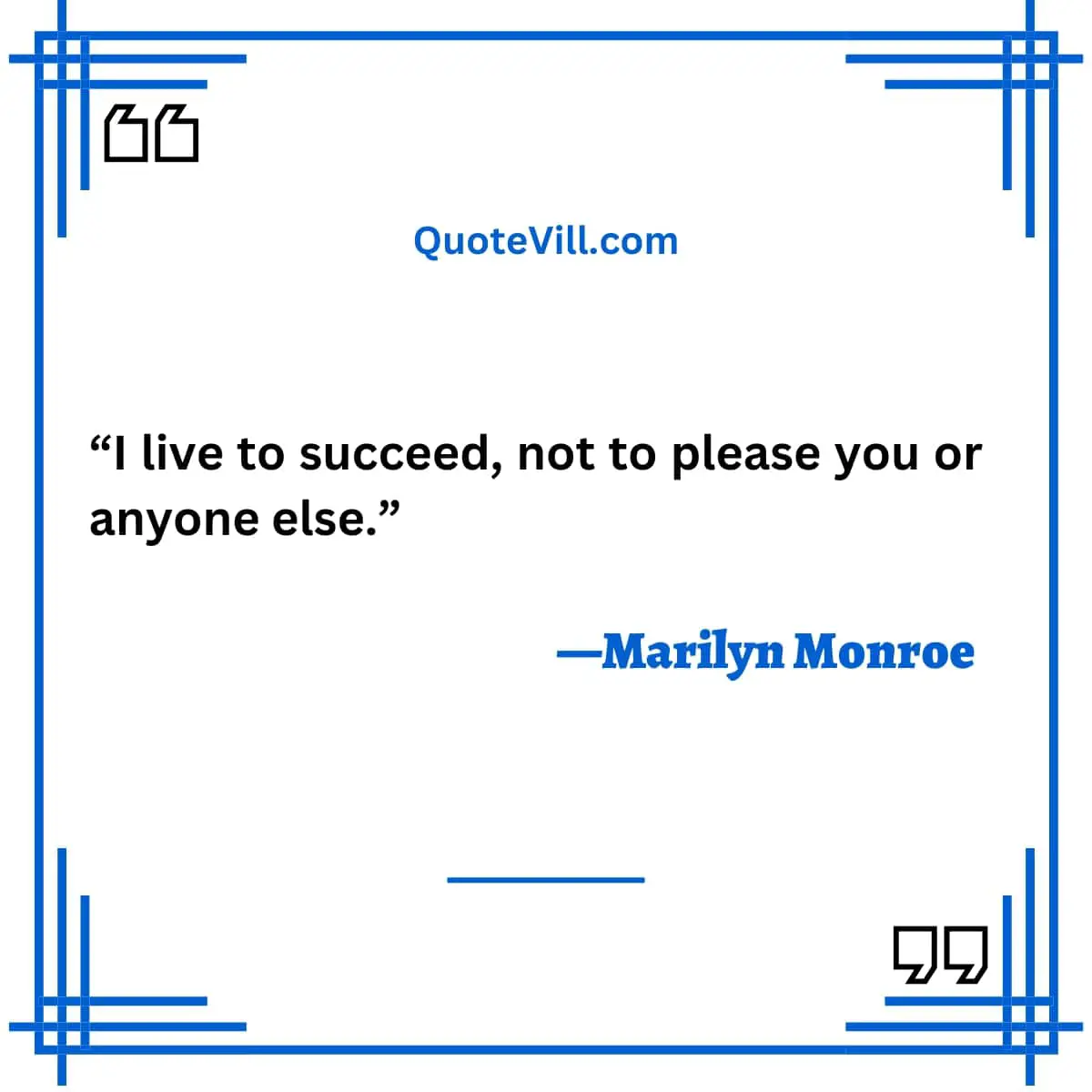 Self-Confidence Quotes by Marilyn Monroe
