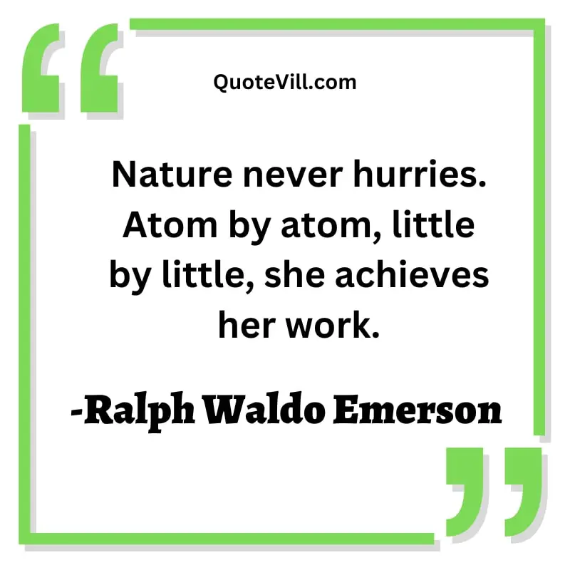 Short Nature Quotes