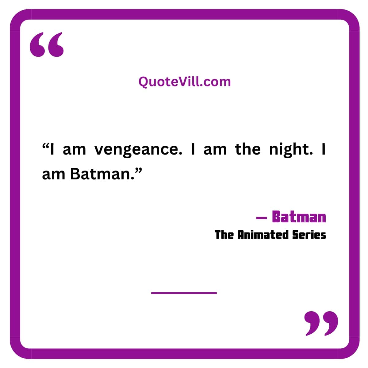 Batman Quotes on Comics