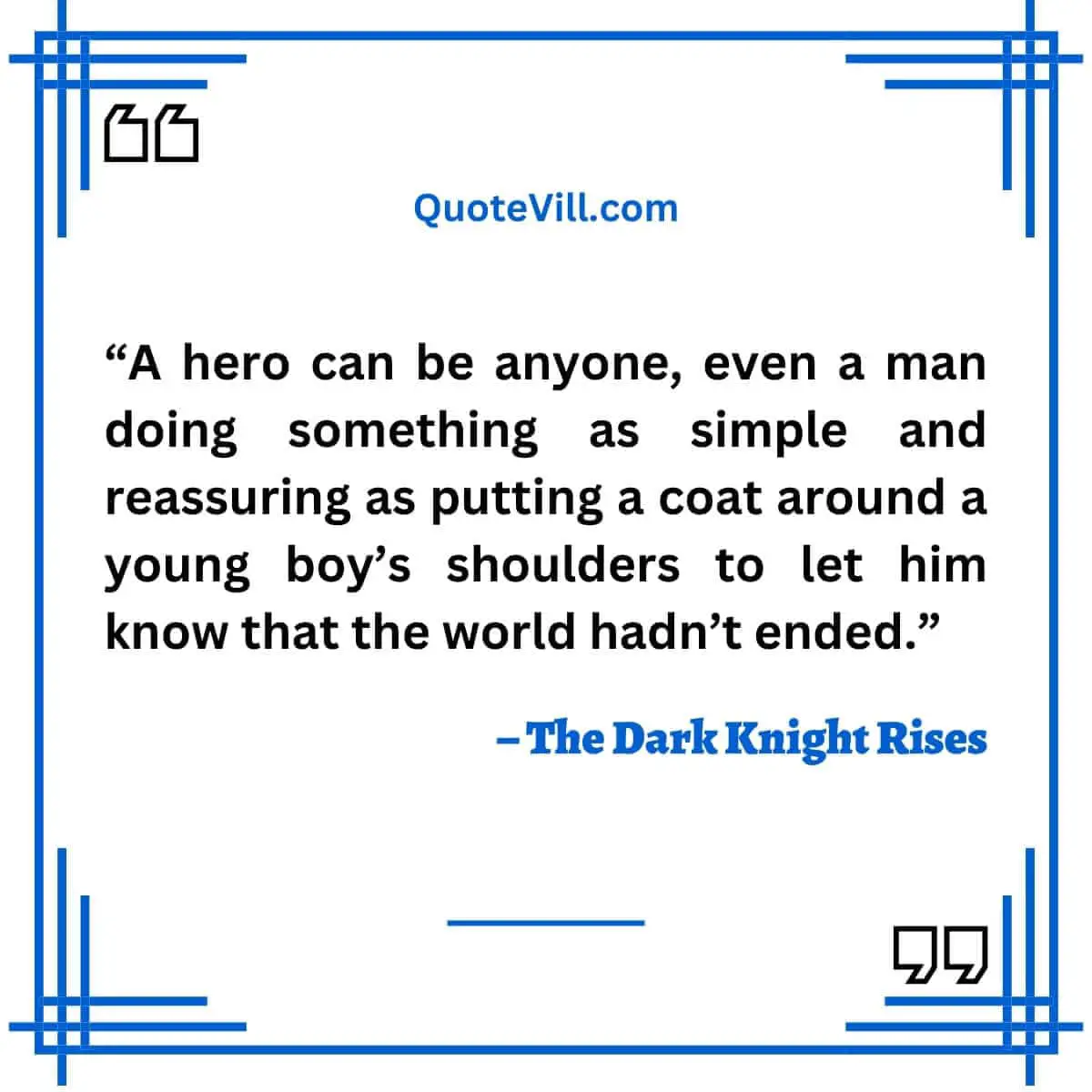 Batman Quotes on Comics