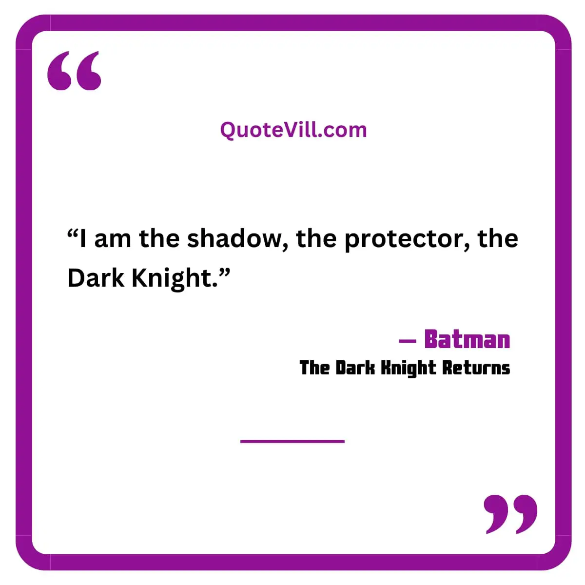 Batman Quotes on Darkness