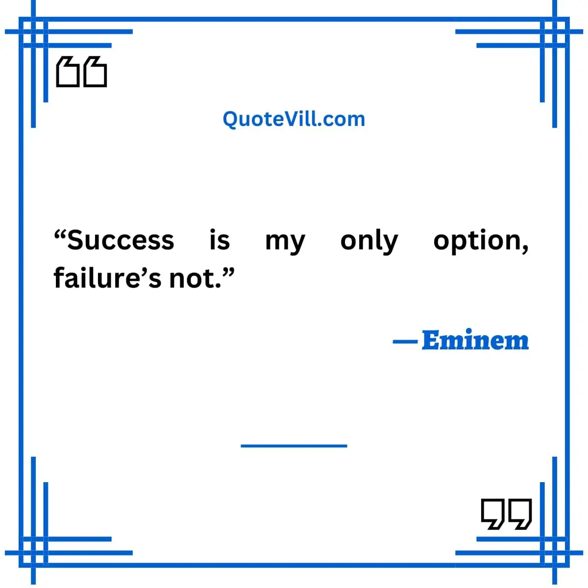 Eminem Quotes on Success