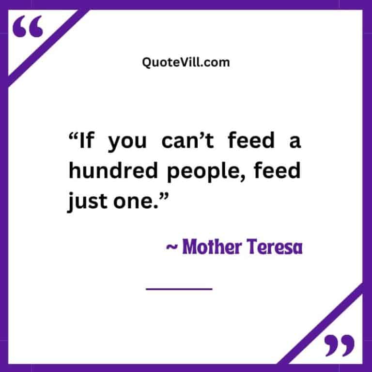 82 Powerful Mother Teresa Quotes To Soften Your Heart