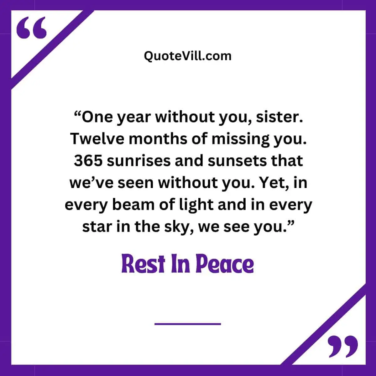 1st-Death-Anniversary-Quotes-For-Sister