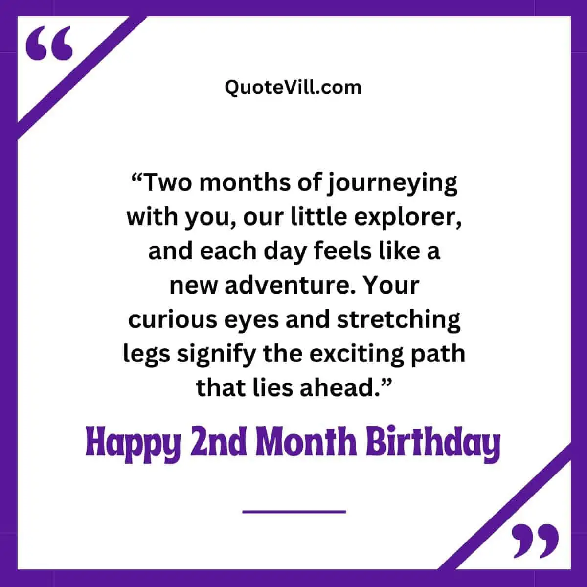 2nd-Month-Birthday-Quotes
