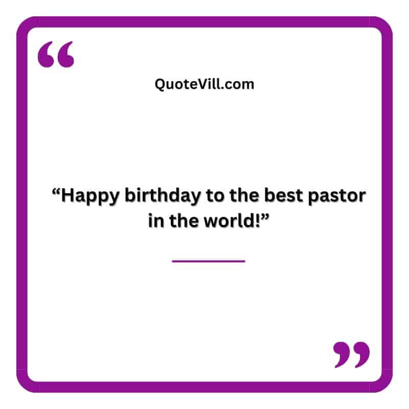 60 Best Birthday Wishes for Your Beloved Pastor