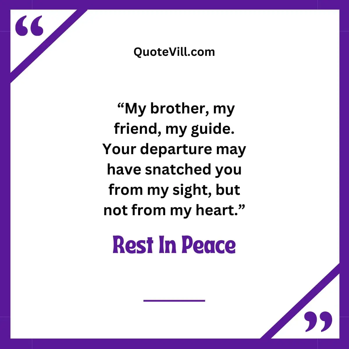 Brother Death Anniversary Quotes From Sister