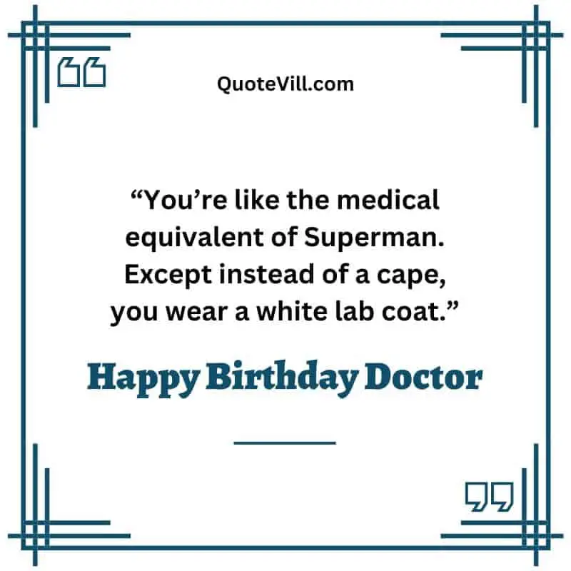 Funny Happy Birthday Wishes For Doctor