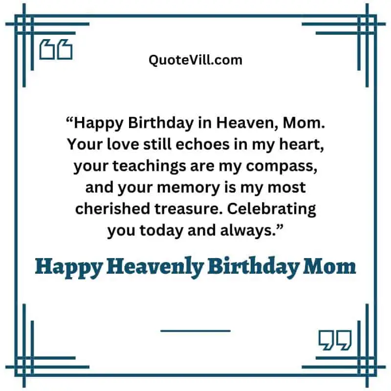 Happy Birthday In Heaven Mom Wishes From Daughter
