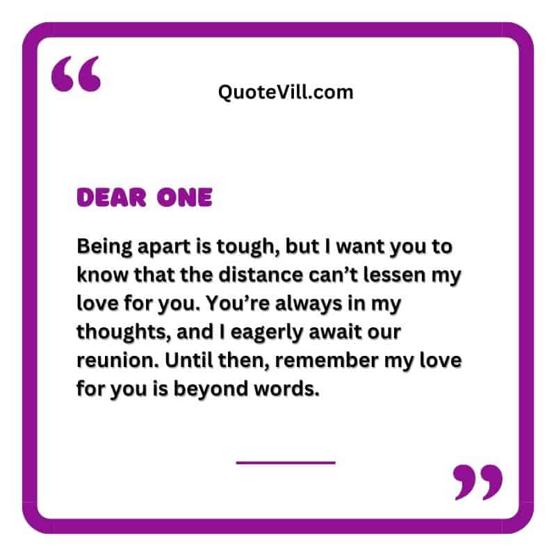 Love Letters For Him Who Is In Long Distance