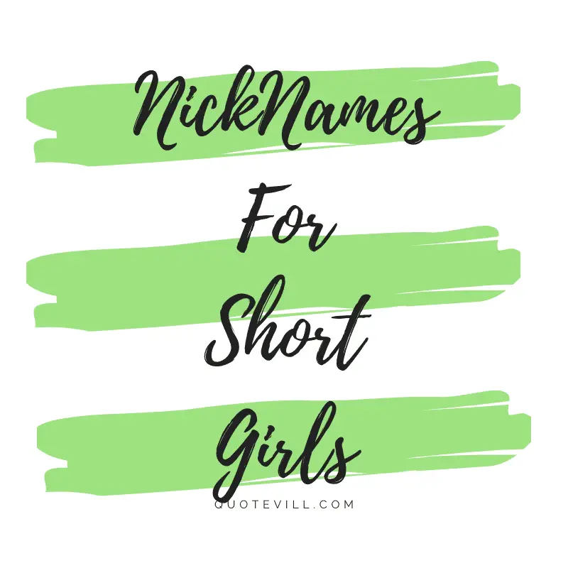 Nicknames-For-Short-Girls