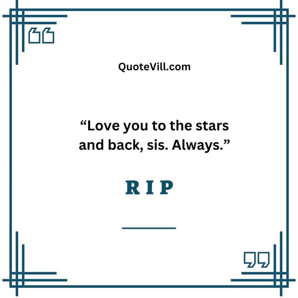 53 Heartfelt Death Anniversary Quotes For Sister