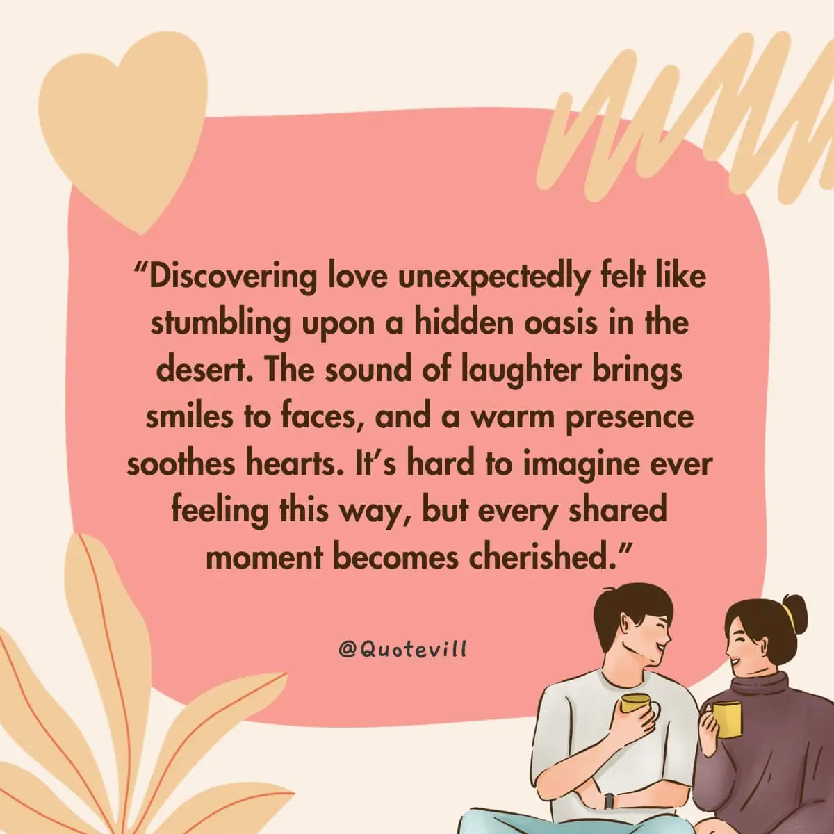 Unexpected Falling in Love Quotes