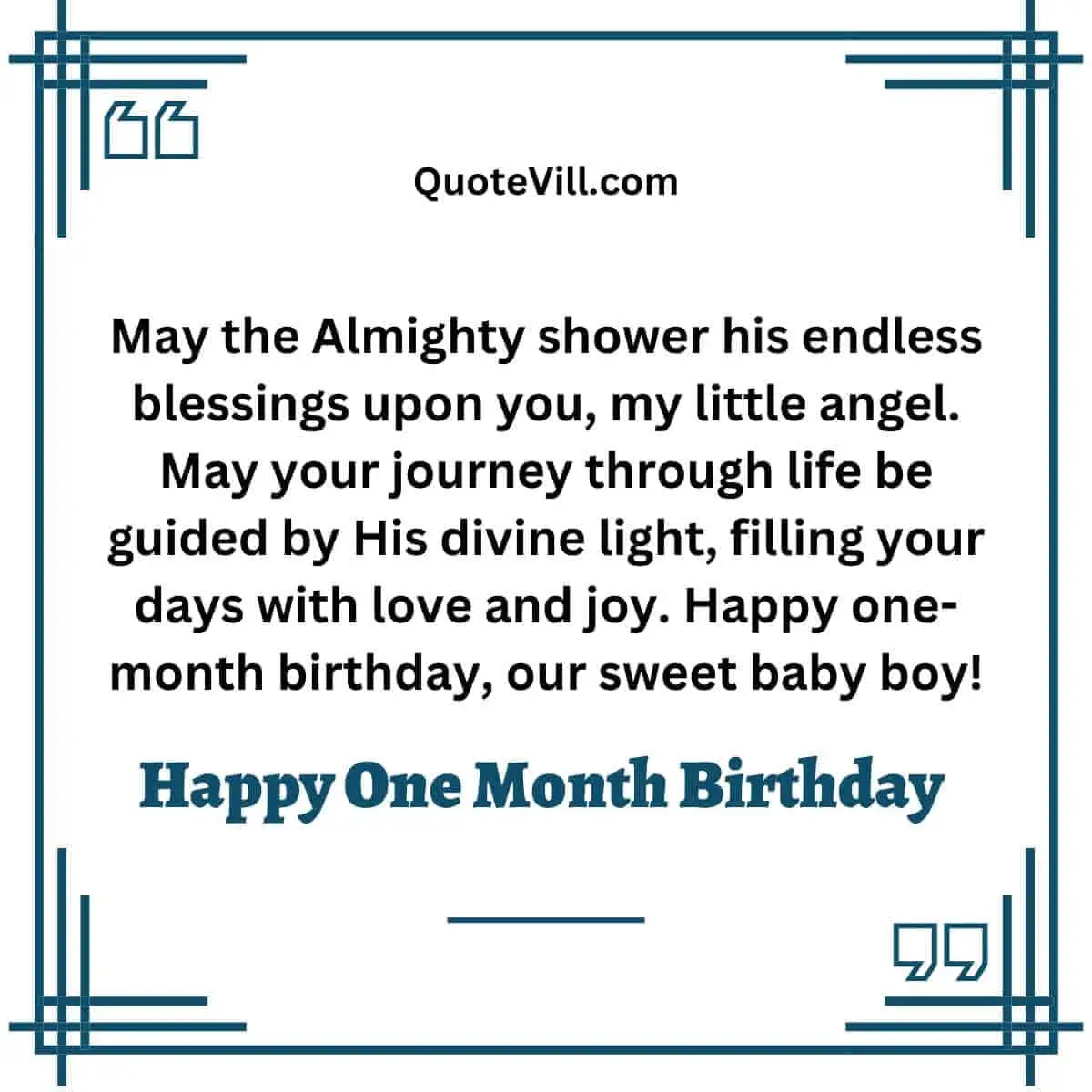 Blessings-For-Baby-Boy-on-His-One-Month-Birthday