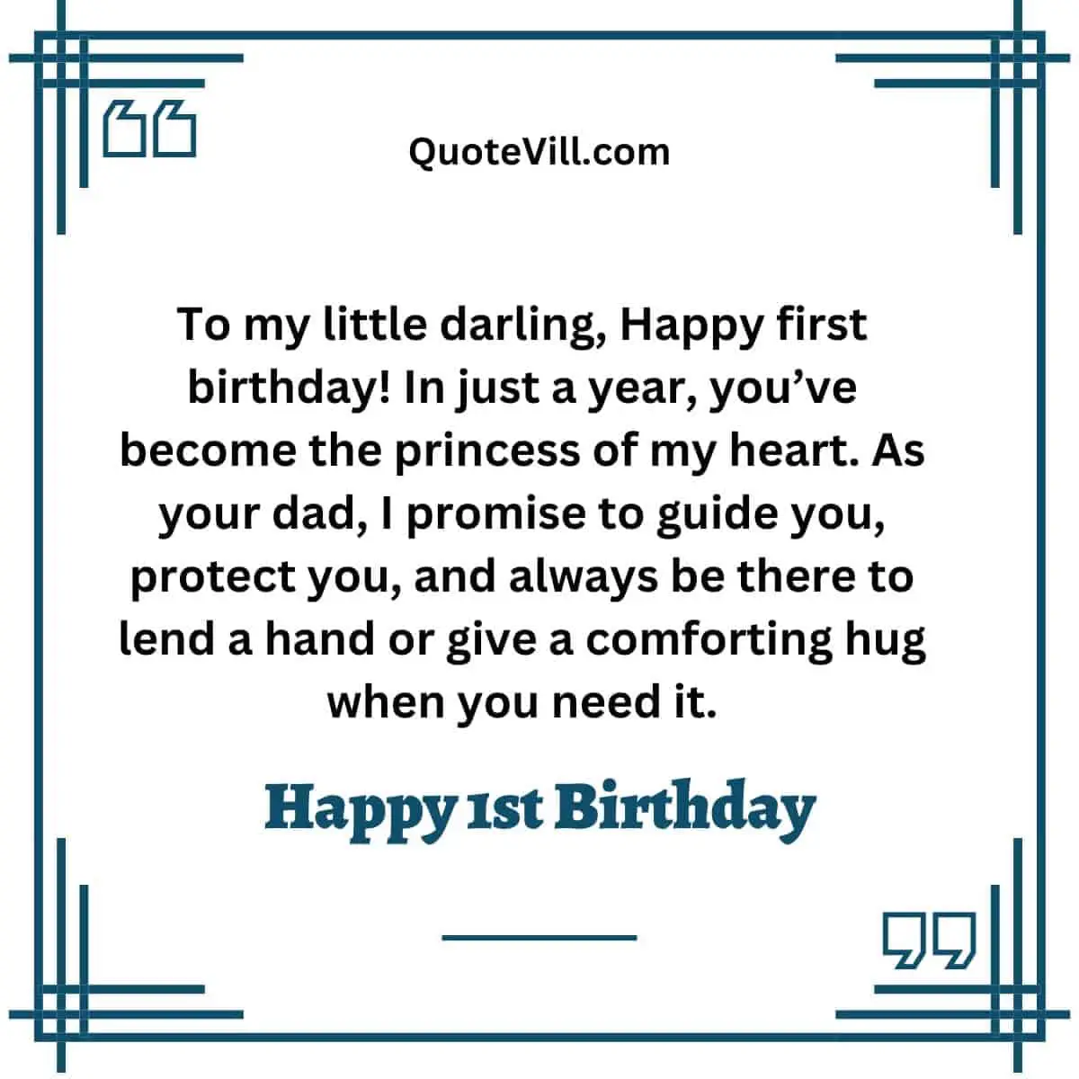 Daughters-First-Birthday-Wishes-From-Dad