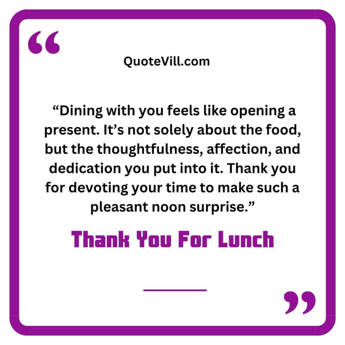 Unique Ways To Say Thank You For Lunch