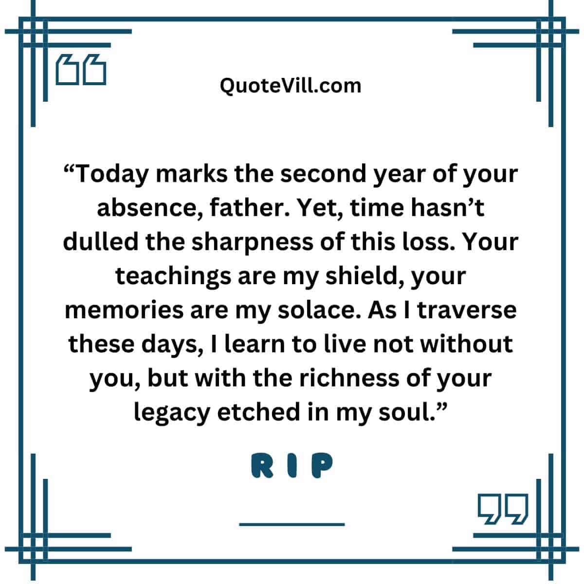 2 Year Death Anniversary Quotes