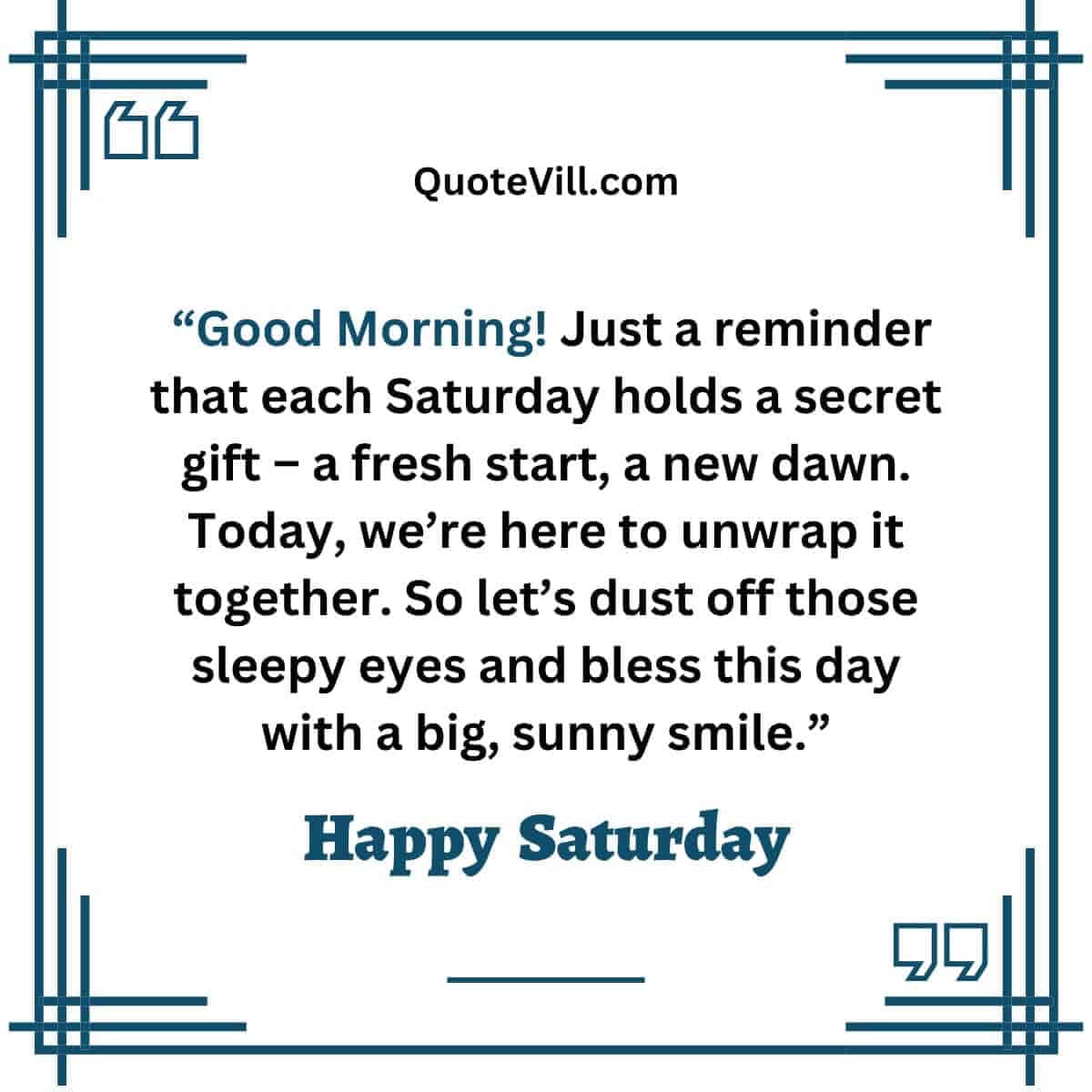 Best 20 Good Morning Saturday Blessings