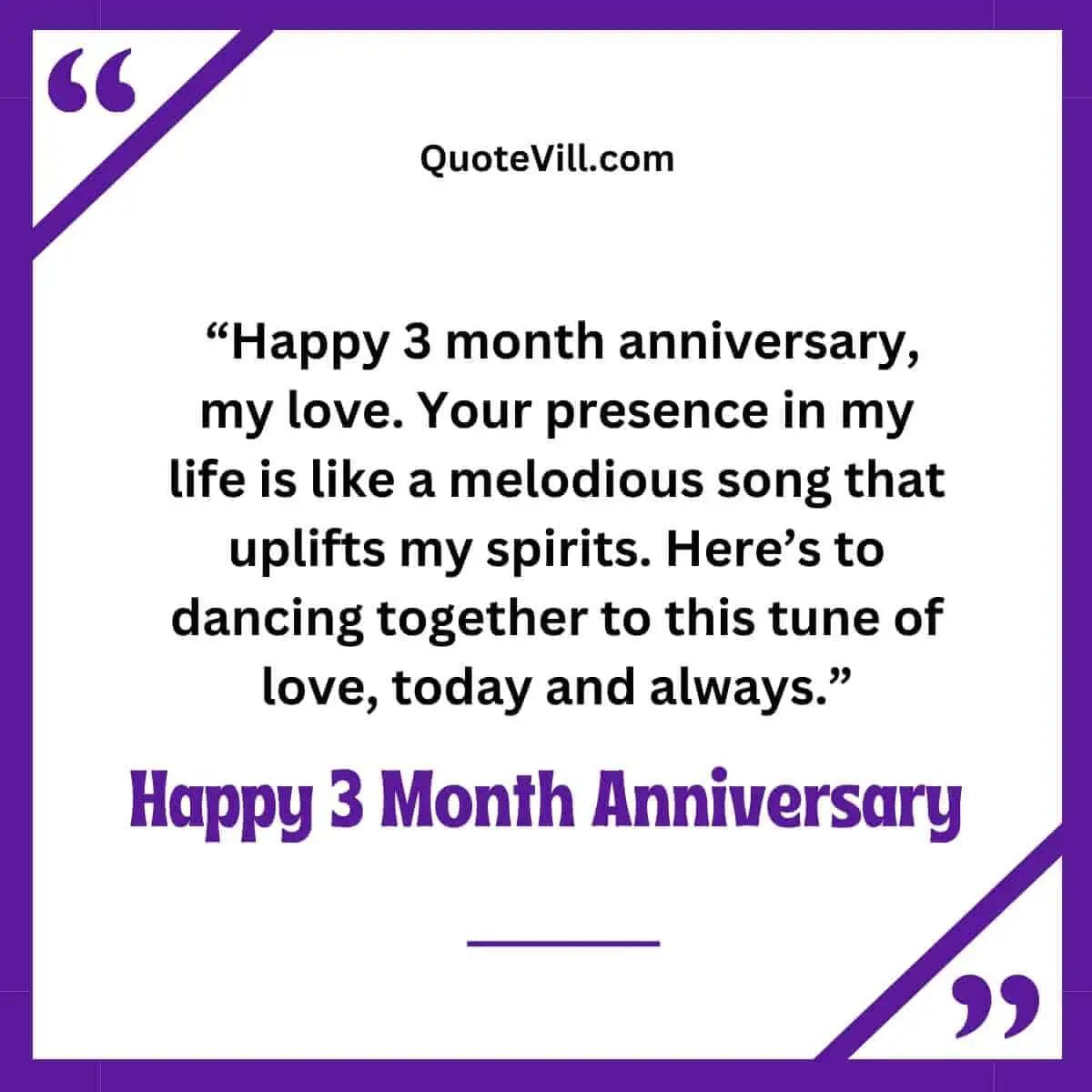 Happy 3 Month Anniversary Quotes To Boyfriend