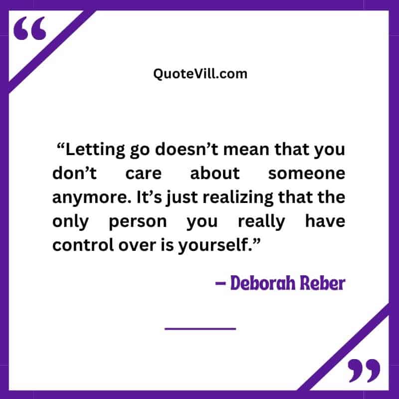 Letting Go in Life Quotes