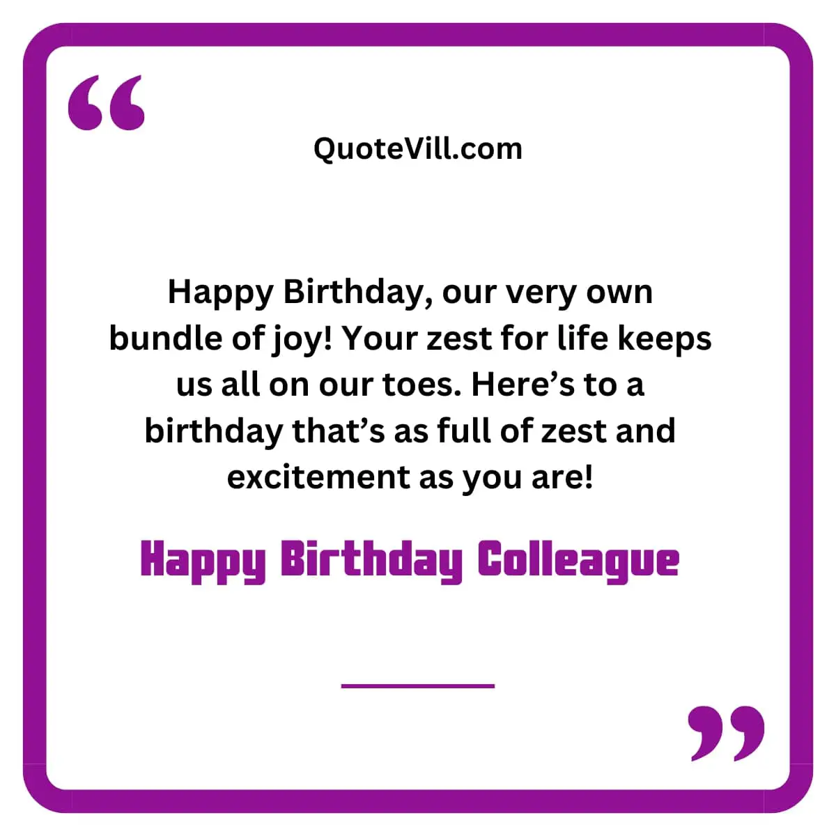 Motivational Birthday Wishes For Colleague