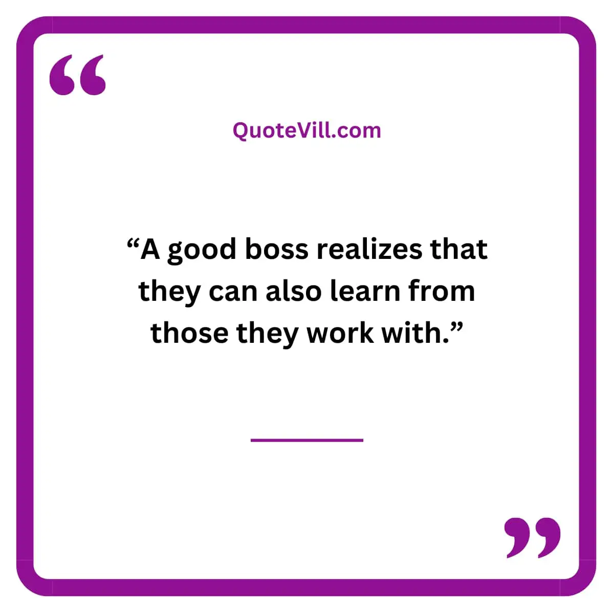 Good Boss Quotes
