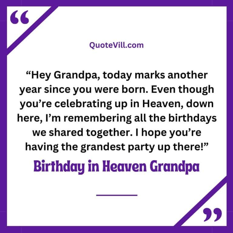 60 Emotional Happy Birthday in Heaven Grandpa Wishes