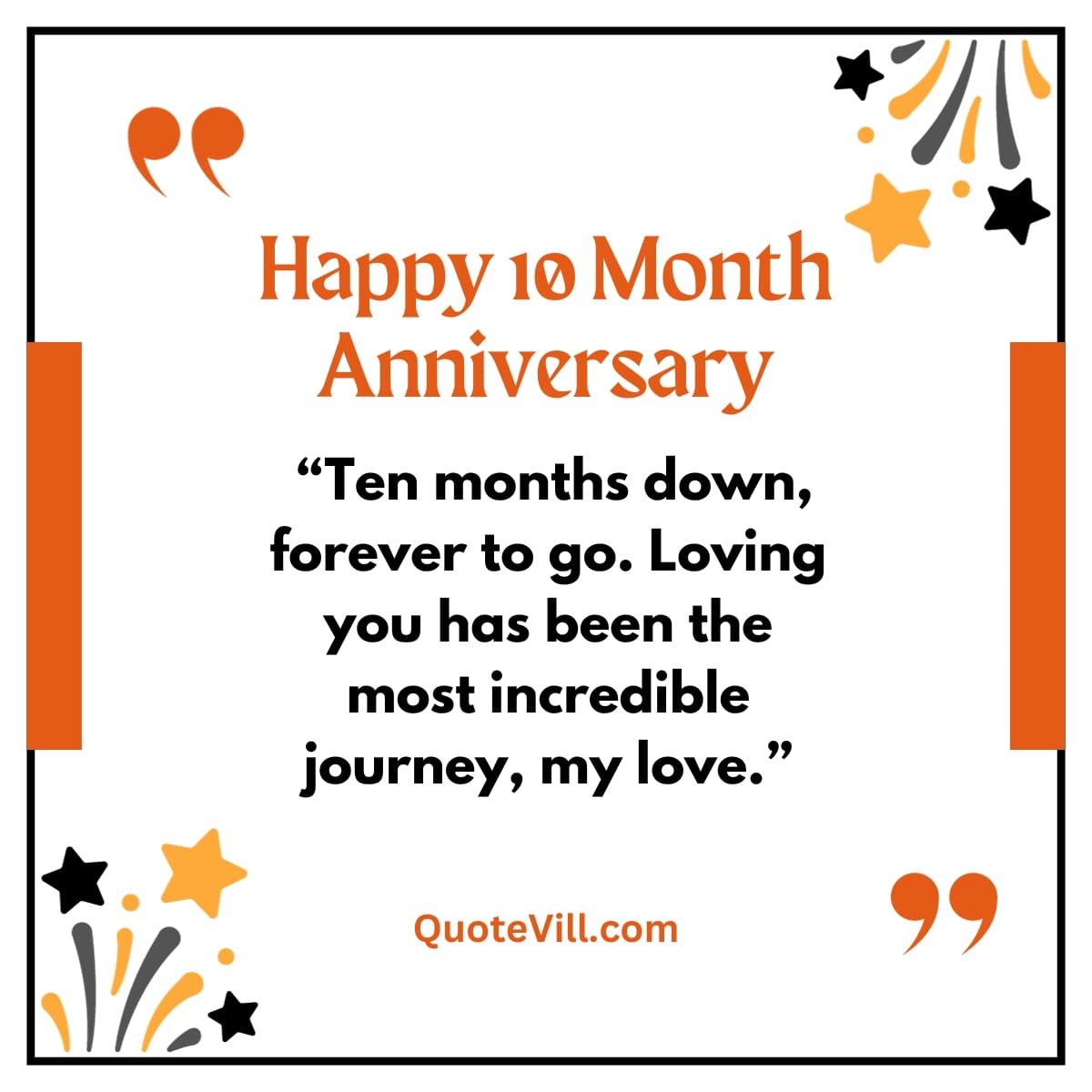 Adorable 10 Months Anniversary Wishes To My Husband