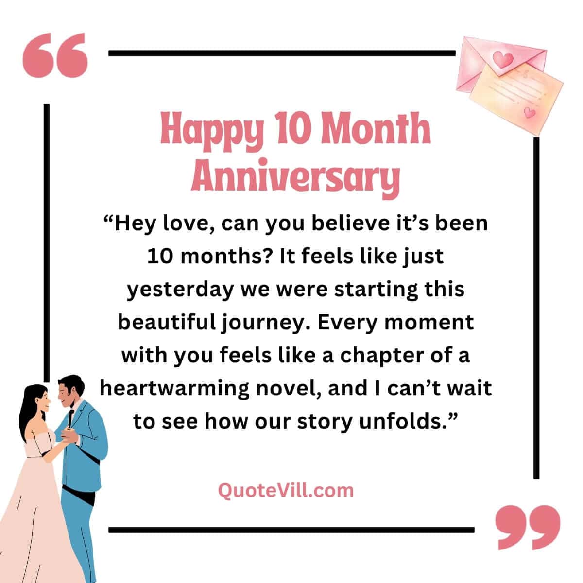 Happy 10 Months Anniversary Quotes To My Wife